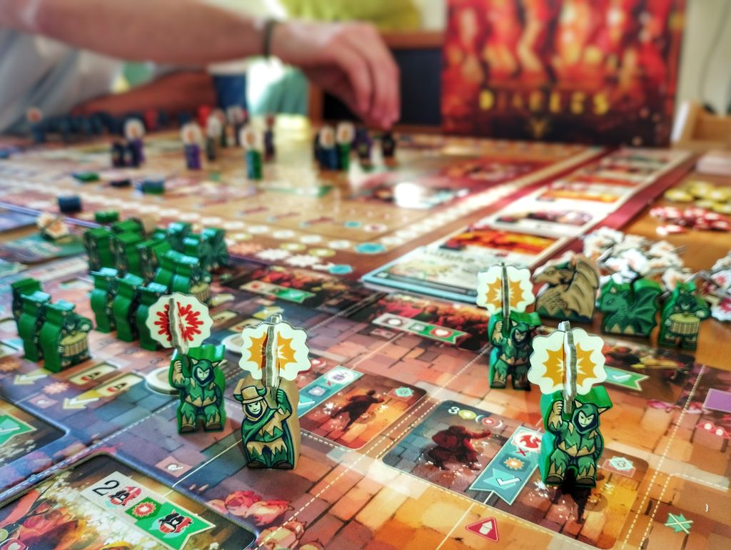 Diables — production copy in play