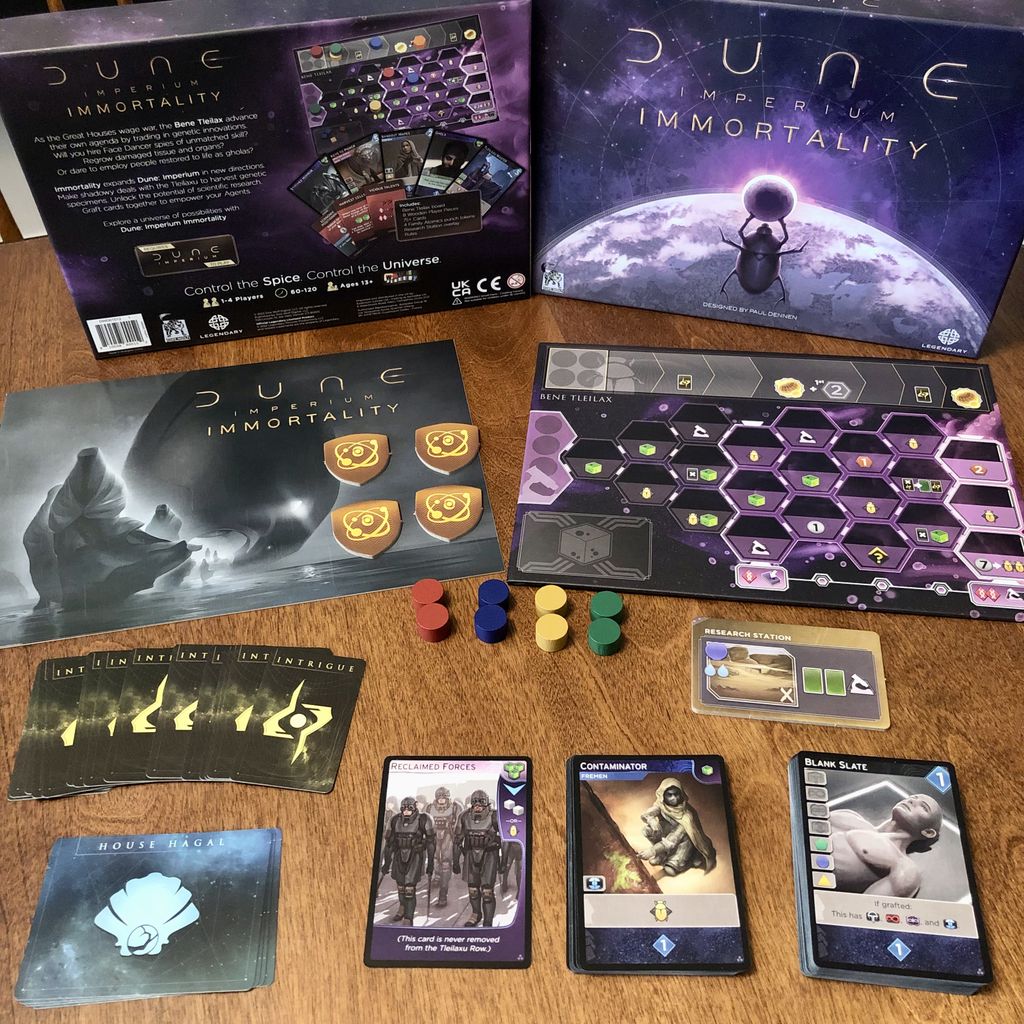 Dune: Imperium – Immortality — box contents