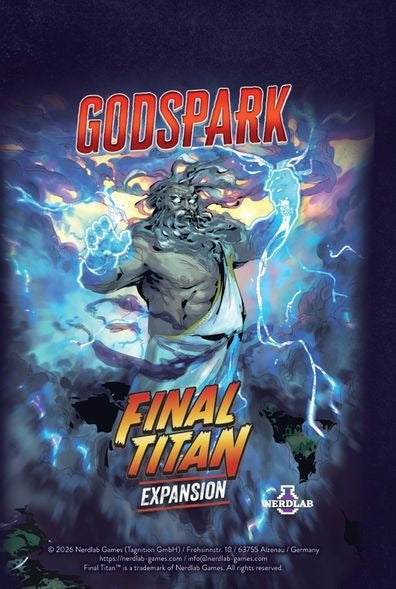 Final Titan: Godspark Expansion — box cover