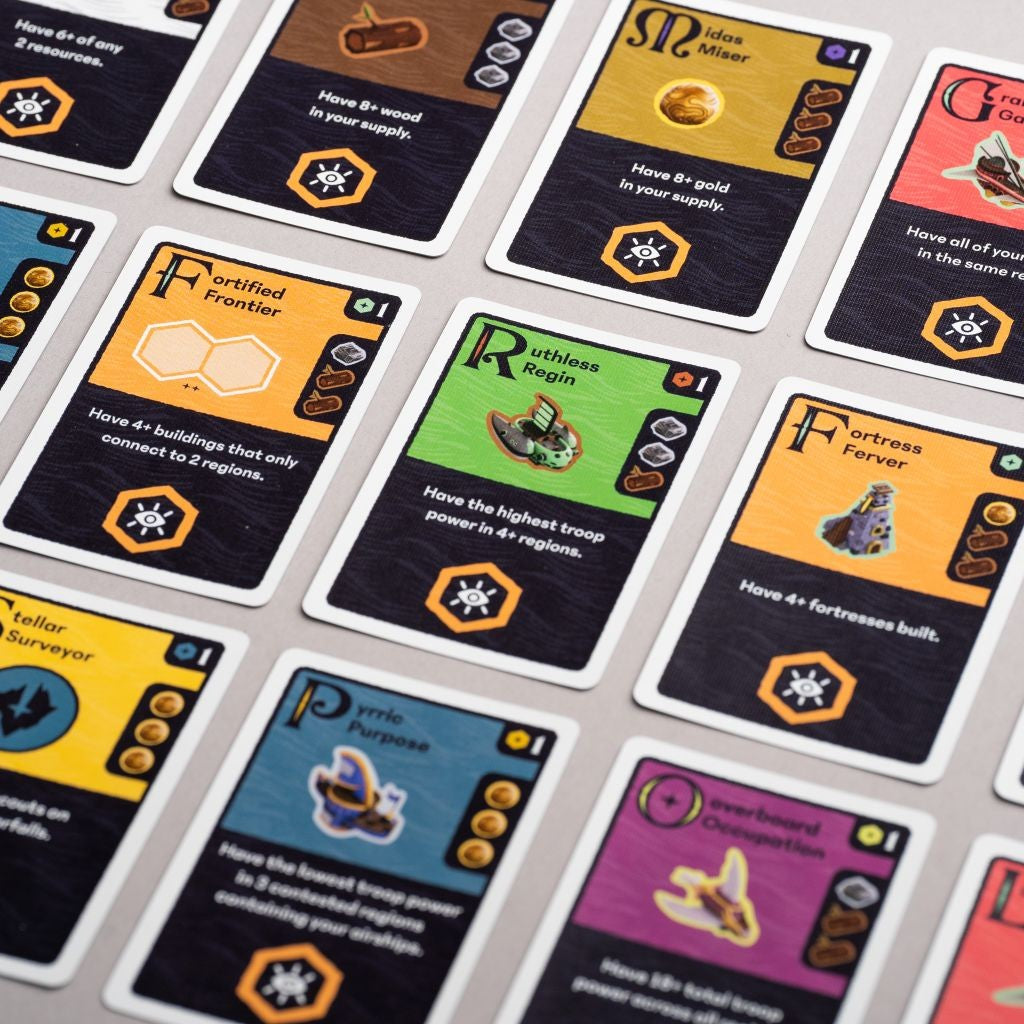 Fractured Sky: Awakening — Deluxe Edition — bounty cards