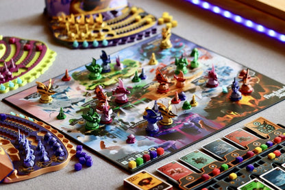Fractured Sky: Deluxe Edition — game in progress on the table
