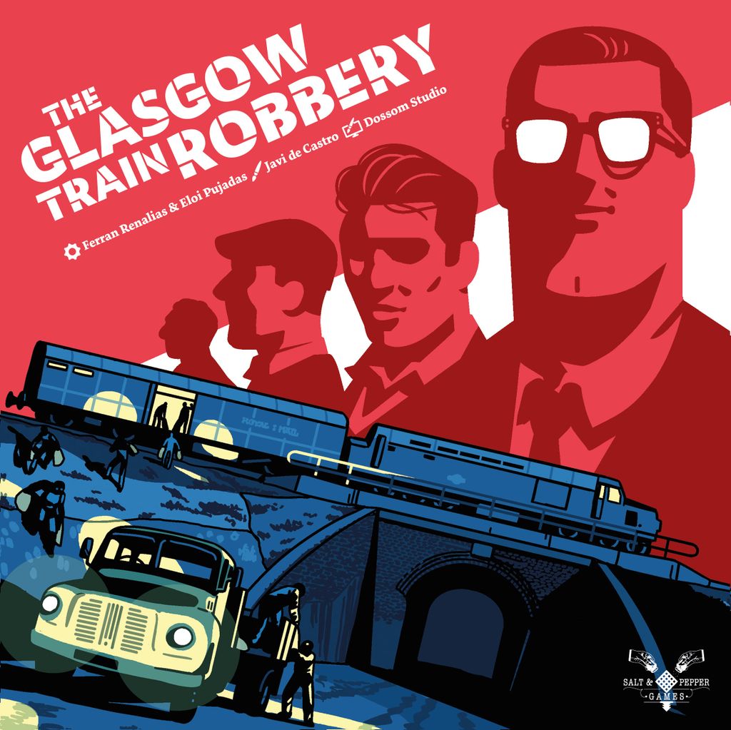 The Glasgow Train Robbery — box cover