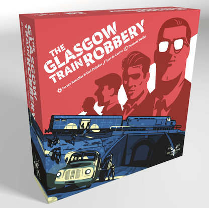 The Glasgow Train Robbery — 3D render