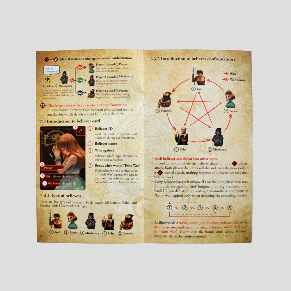 Hegemony of Faith – board game image 5