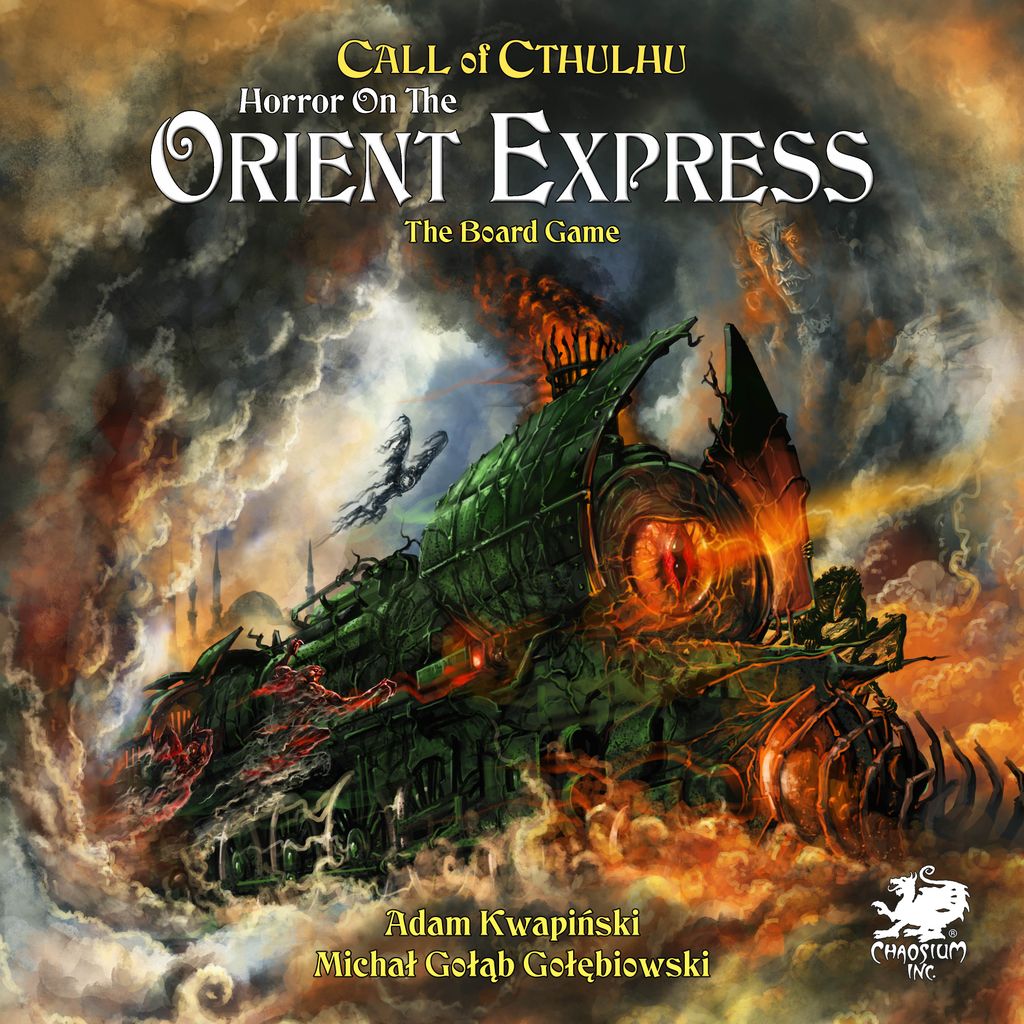 Horror on the Orient Express: The Board Game — box cover