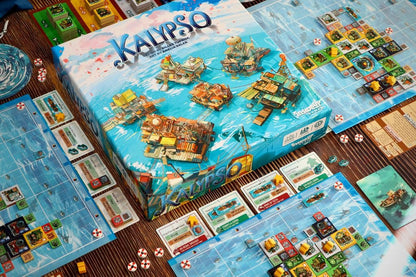Kalypso — box and components on the table
