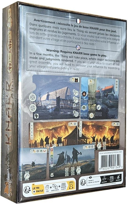 Knarr: Skali — back of the box, English edition