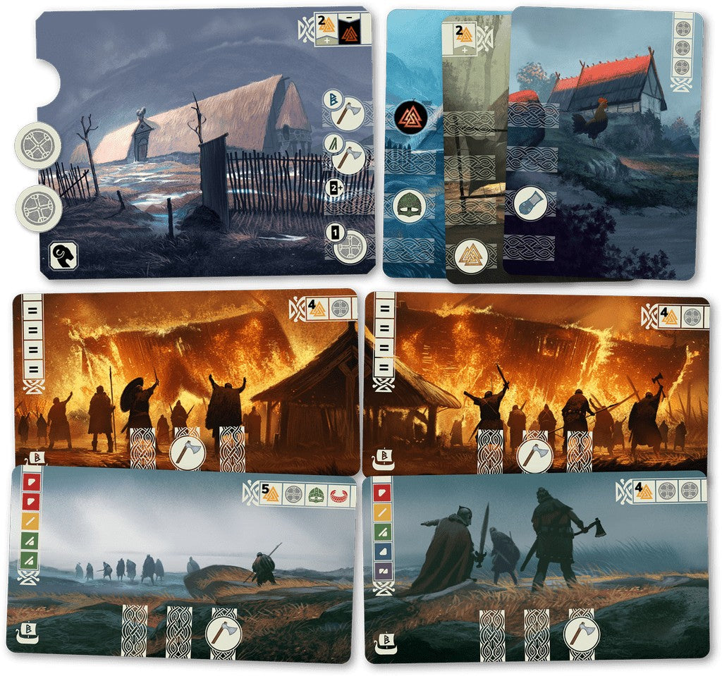 Knarr: Skali — cards and components