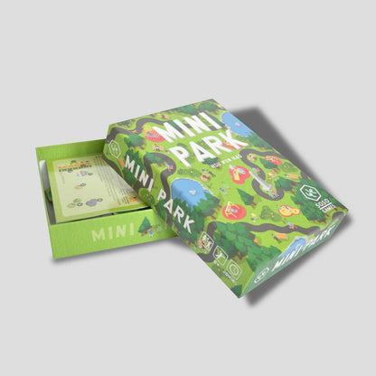 Components of Mini Park including tiles and tokens