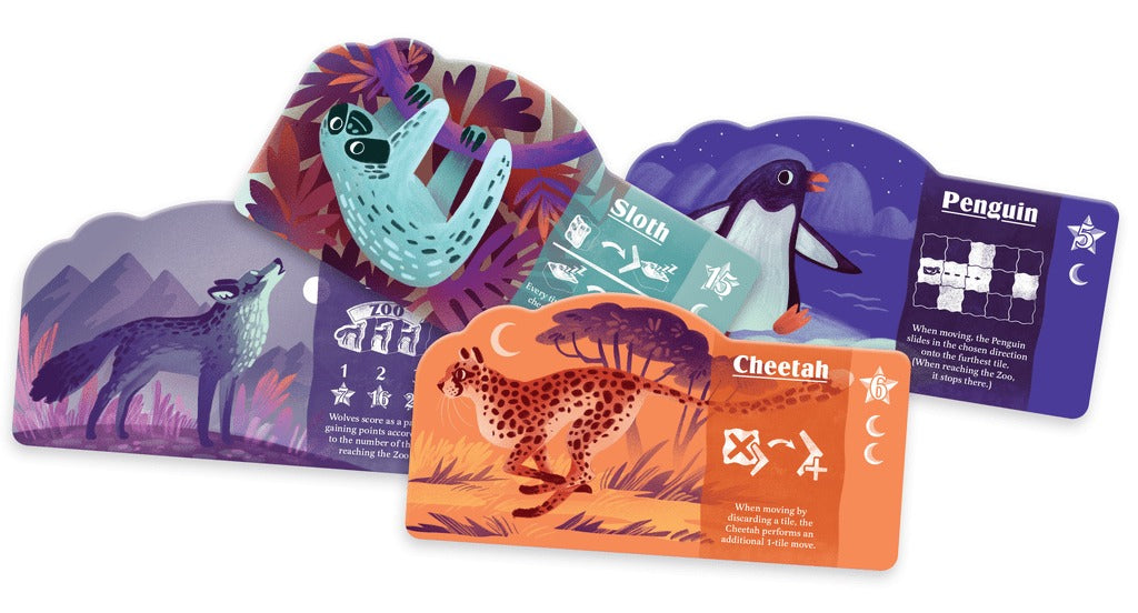 Night at the Zoo — the animal characters