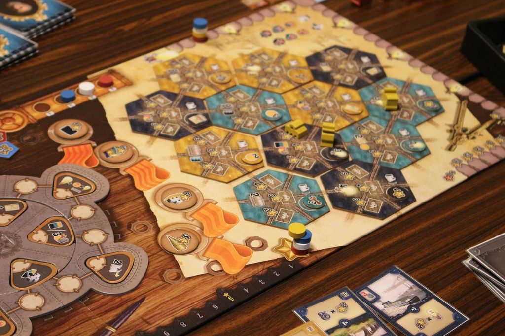 Oil Rock — game components