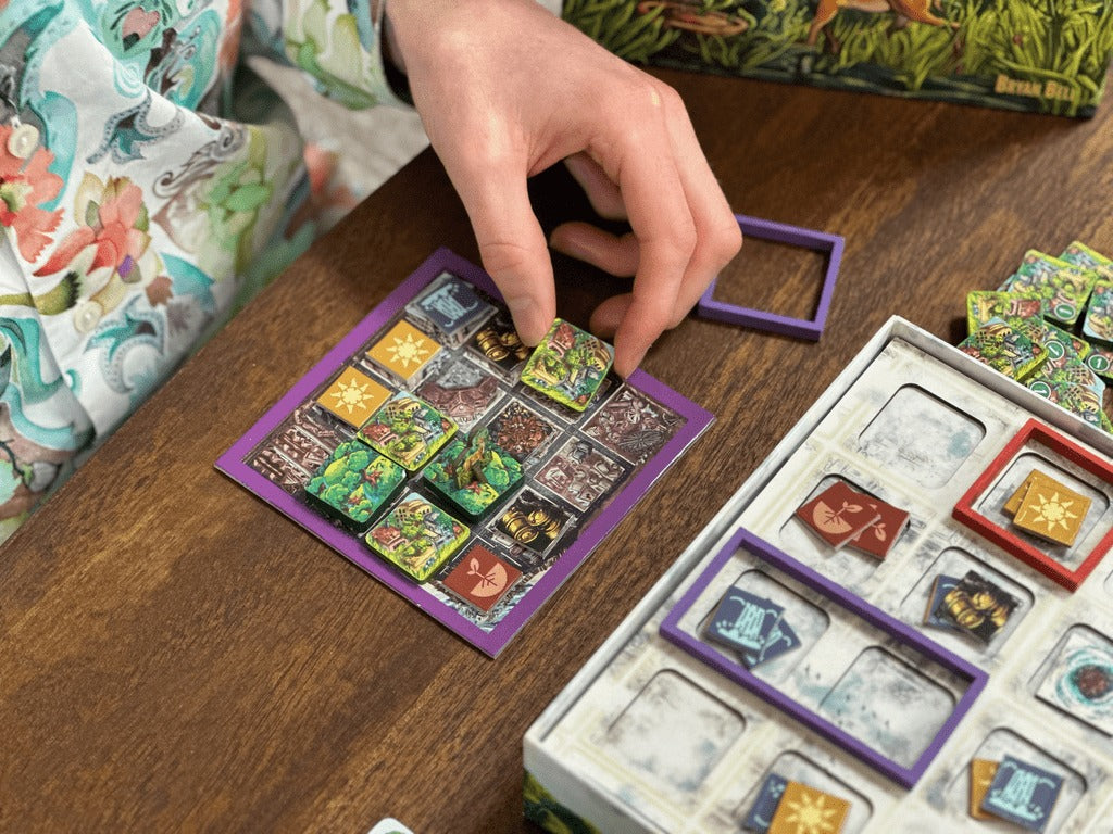 Overgrown — placing tiles on a city board