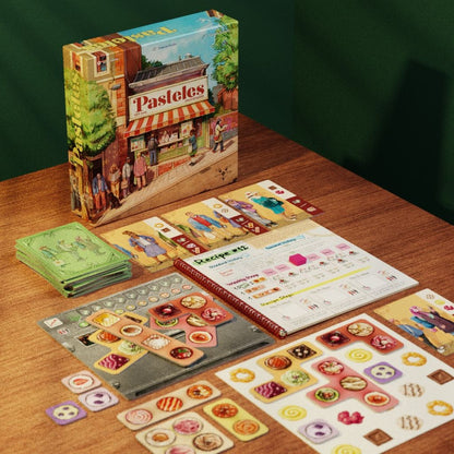 Pasteles — box cover
