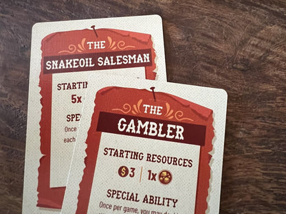 Fliptown: The Outskirts — character cards