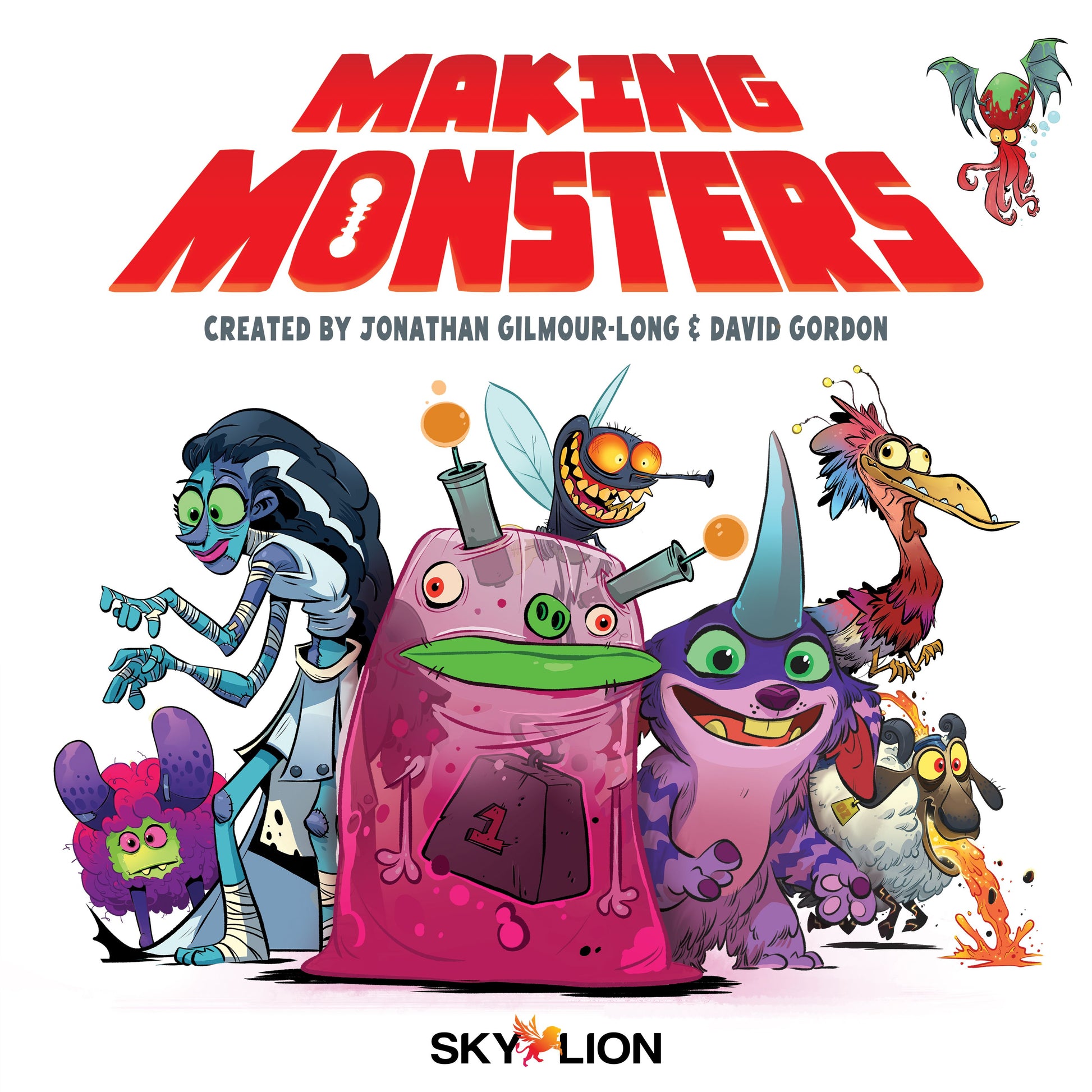 Making Monsters — mad-scientist push-your-luck bag-builder by Sky Lion Games