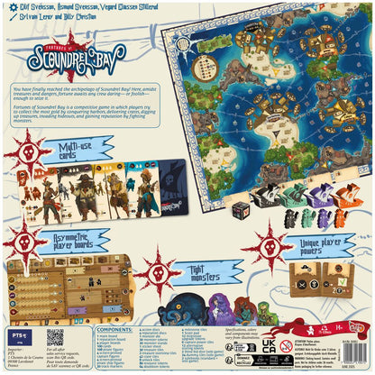 Fortunes of Scoundrel Bay — back of box