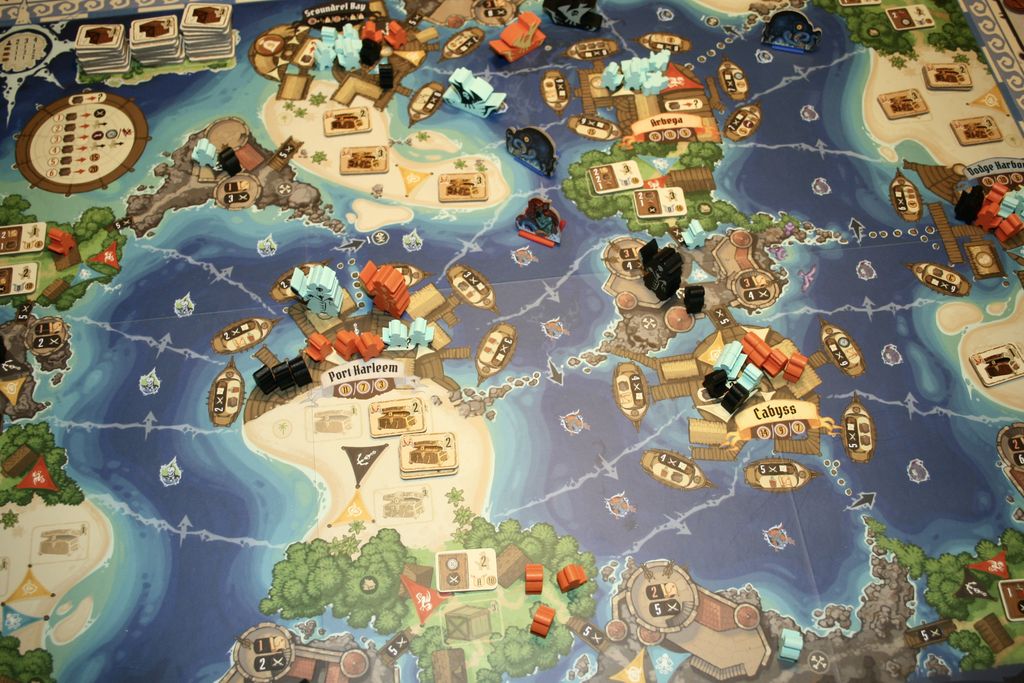 Fortunes of Scoundrel Bay — game in action