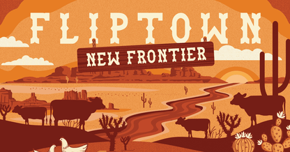 Fliptown: New Frontier — box cover