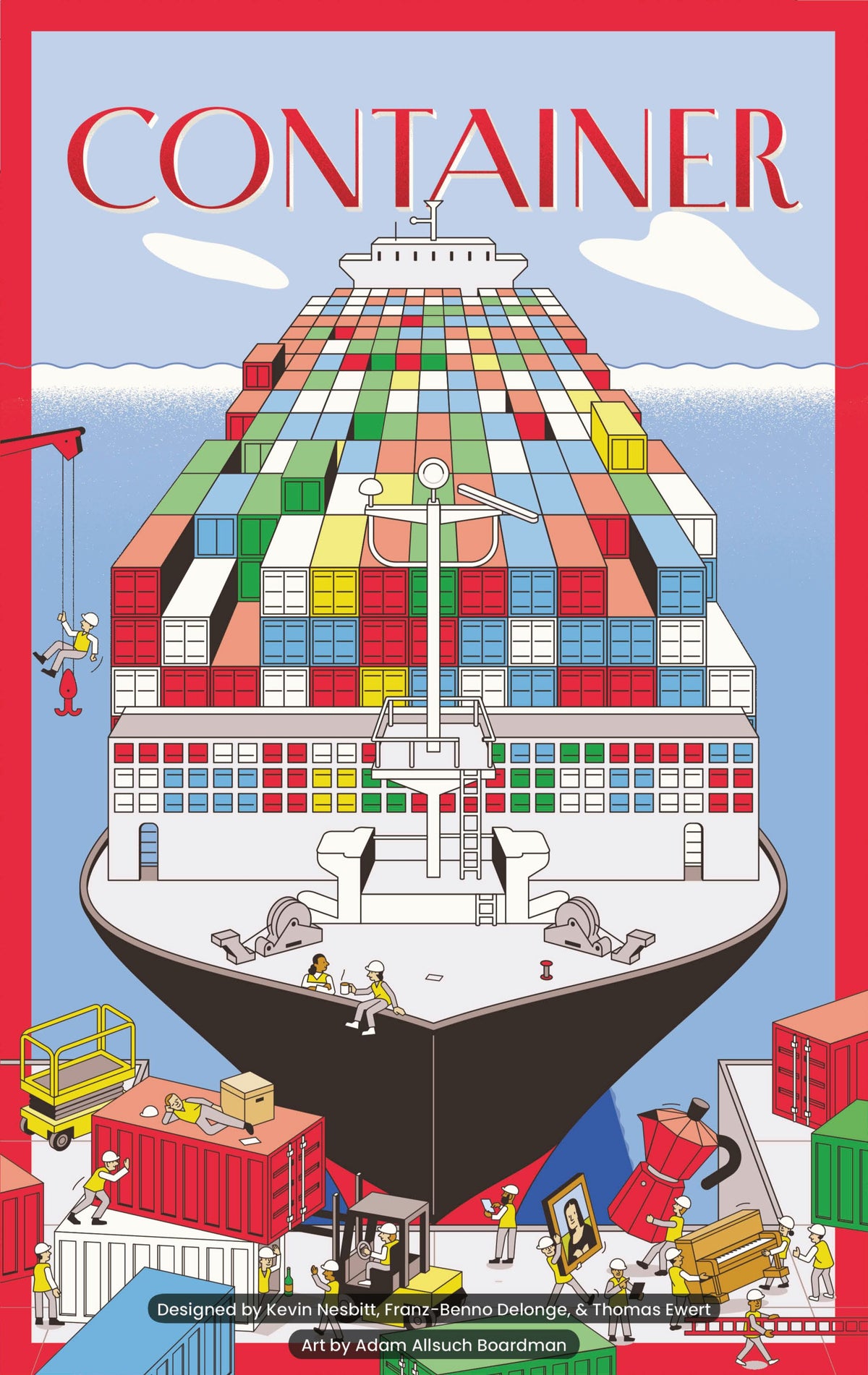 Container Deluxe Edition board game box