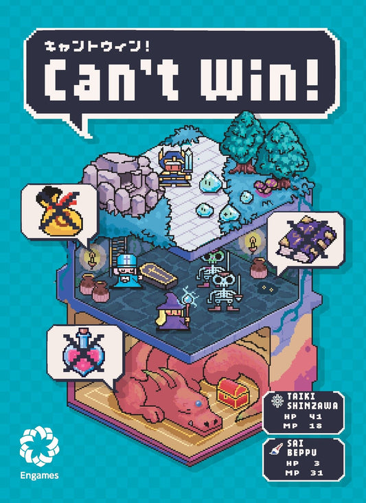 Can't Win board game box