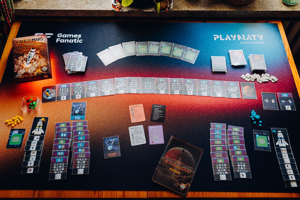 Race to Mars - components