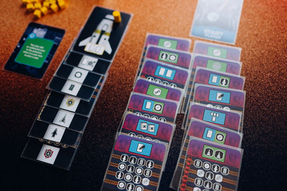 Race to Mars - gameplay setup