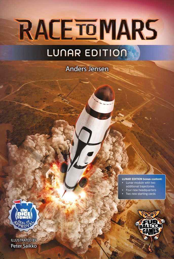 Race to Mars: Lunar Edition - box cover