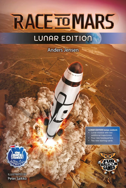 Race to Mars: Lunar Edition - box cover