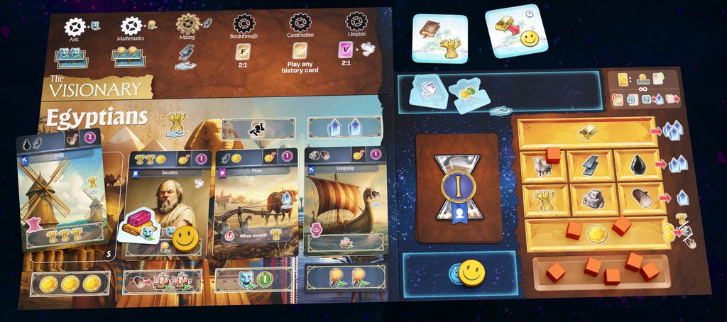 Timespan — player area example