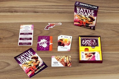 Rattlesnake — components and box insert