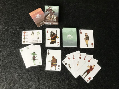Regicide — cards and components