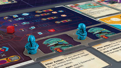 Revenant — custom crew pawns on player board