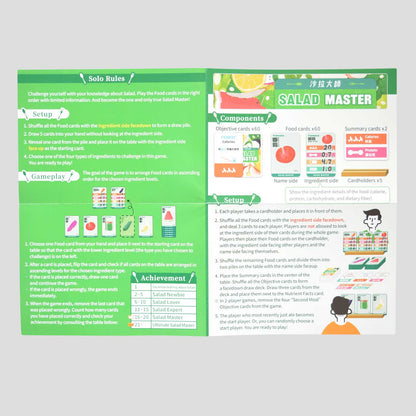Salad Master instruction booklet