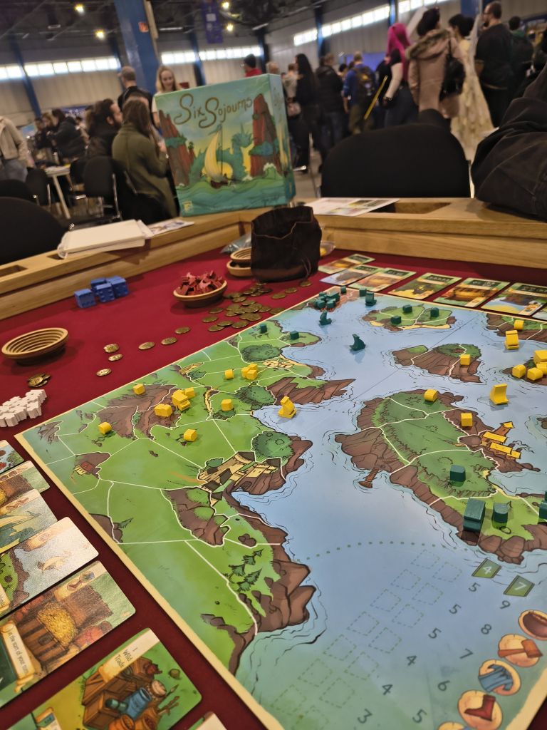 Six Sojourns — gameplay at Budapest ComiCon