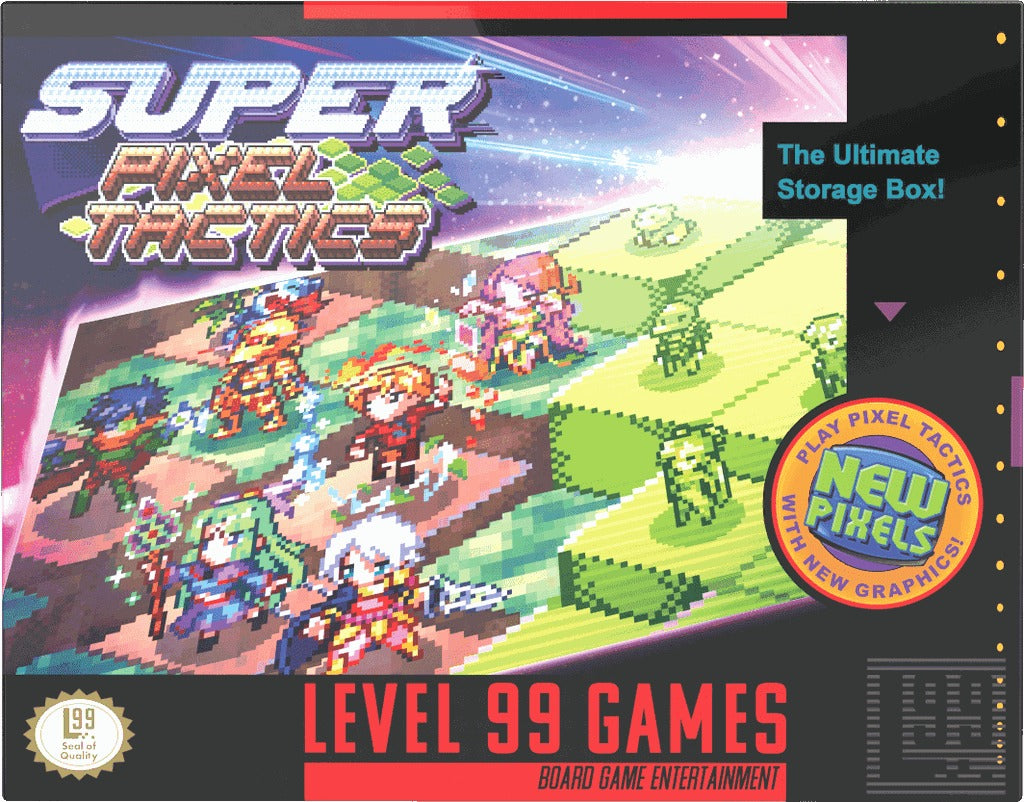 Super Pixel Tactics — box cover