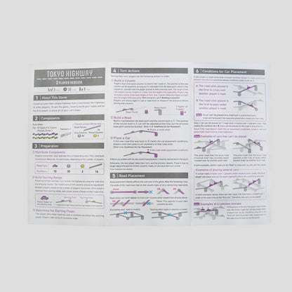 Rulebook from Tokyo Highway 2P extension