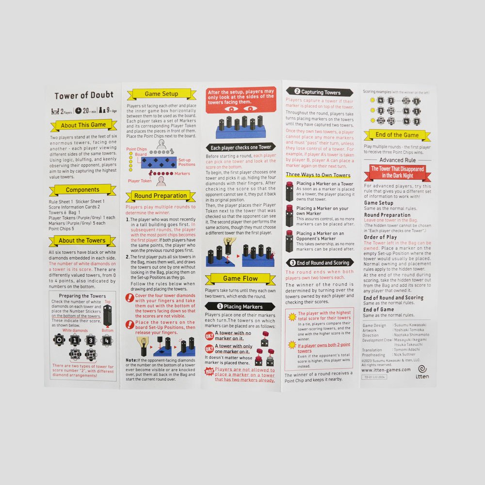 Tower of Doubt – board game image 5