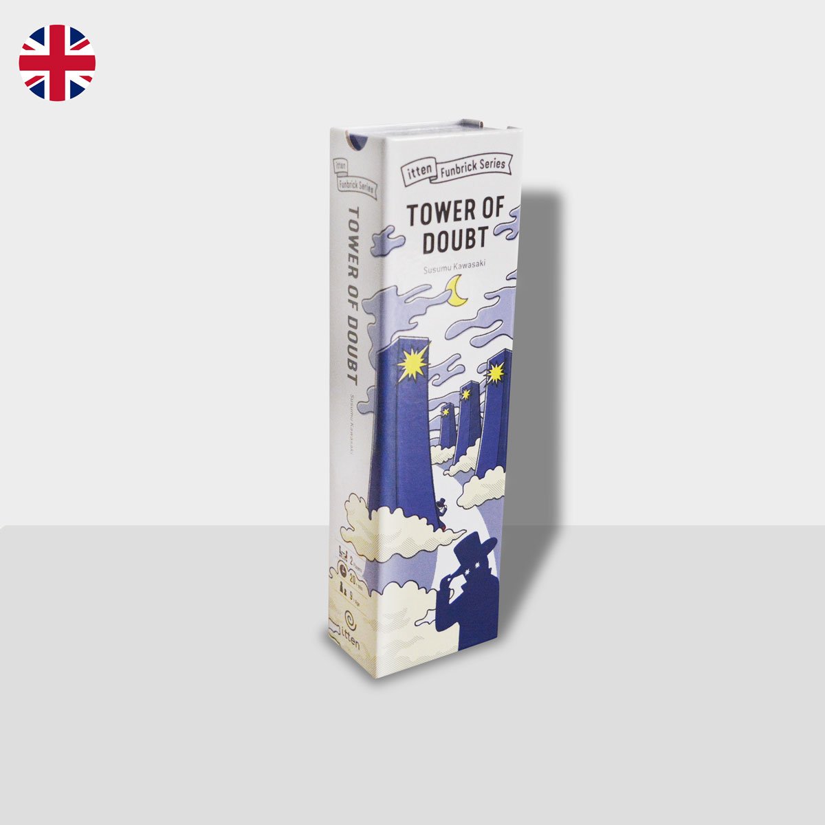 Tower of Doubt – board game box cover