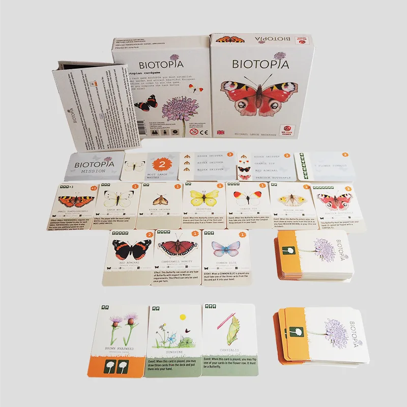Biotopia card components