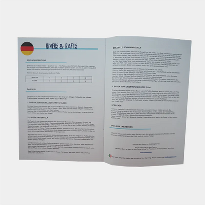 Rifugio game manual and rule pages