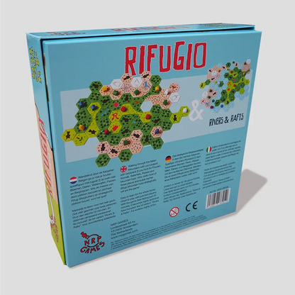 Rifugio box back showing product details