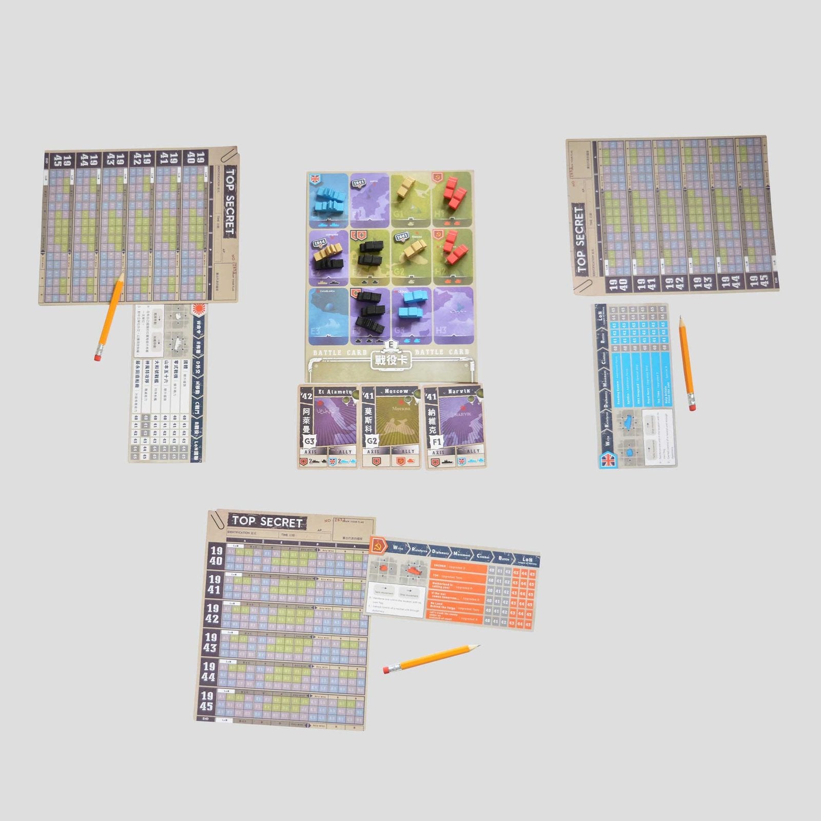 War & Write 2 – board game image 3