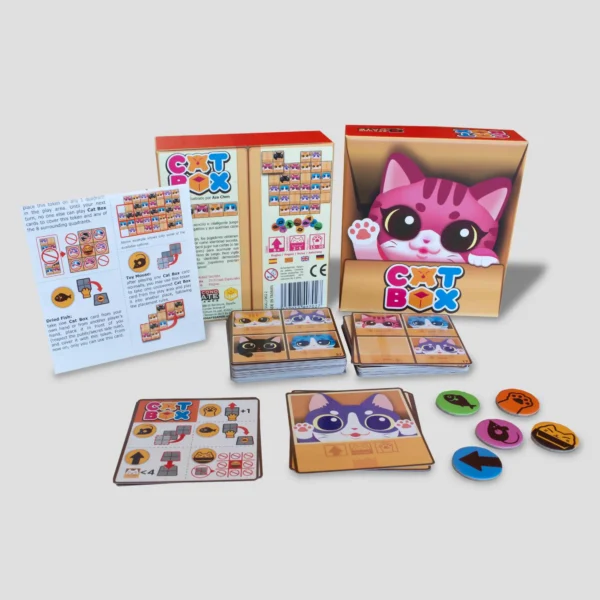 Cat Box Cards Spread