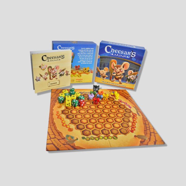 Cheesar’s Arena dice rolling action