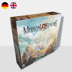 Medieval Realms game board and components