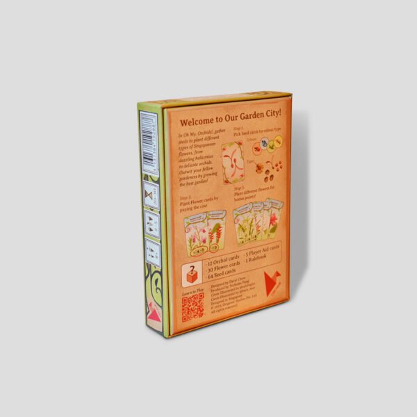 Game box and garden scene