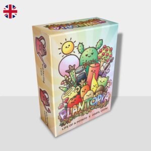 Plantopia card game components