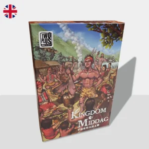 Kingdom of Middag game box and components