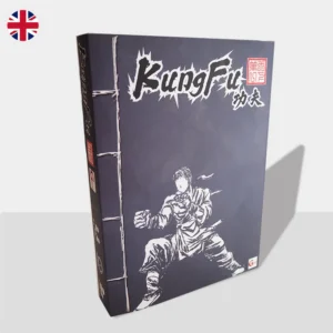 Kung Fu card and dice components