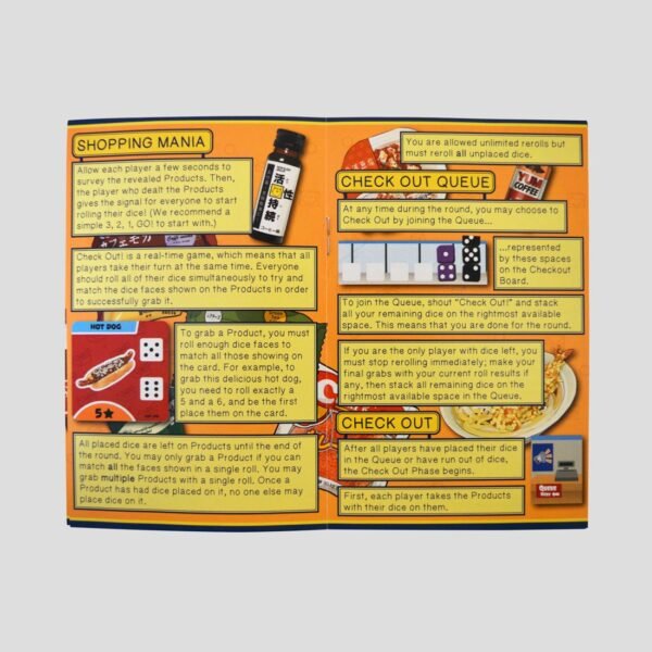 rulebook and instructions for check out